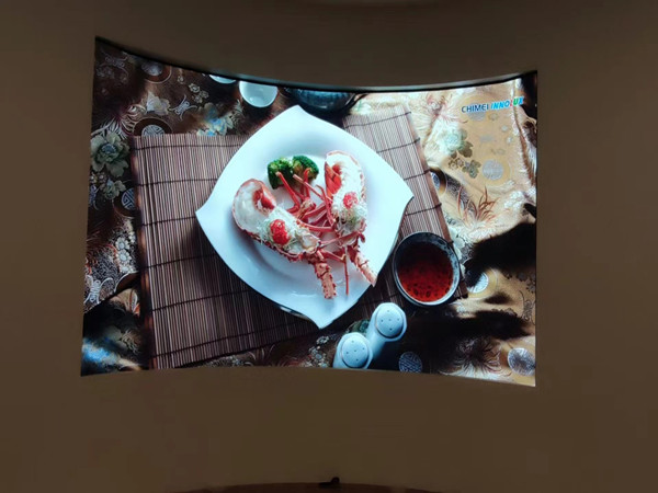 福建室内P2.5弧形LED屏